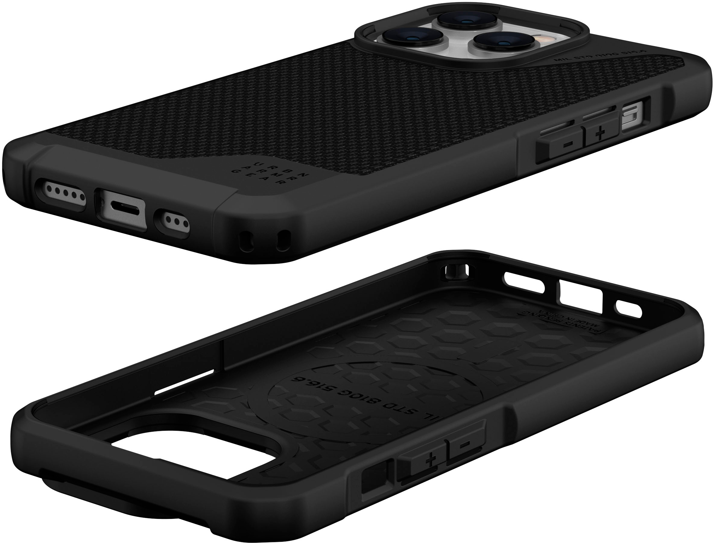 UAG Metropolis LT Built-in Magnet w/Kevlar Case for iPhone 15 Pro Max 