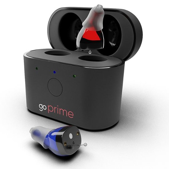 Go Hearing Go Prime OTC Hearing Aids Black GHP00001BL - Best Buy