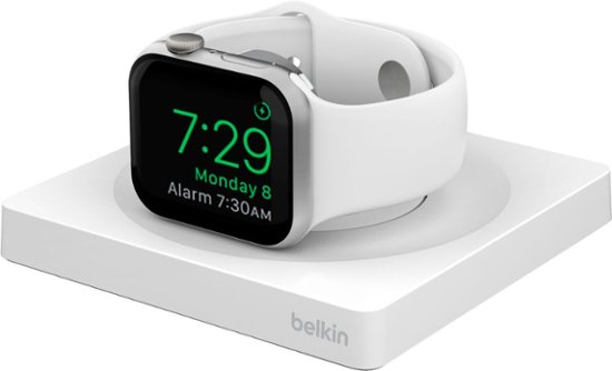 Belkin BOOST↑CHARGE PRO Portable Fast Charger for Apple Watch White  WIZ015btWH - Best Buy