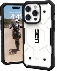 UAG - Pathfinder Series Case with Magsafe for iPhone 14 Pro - White - Front_Zoom