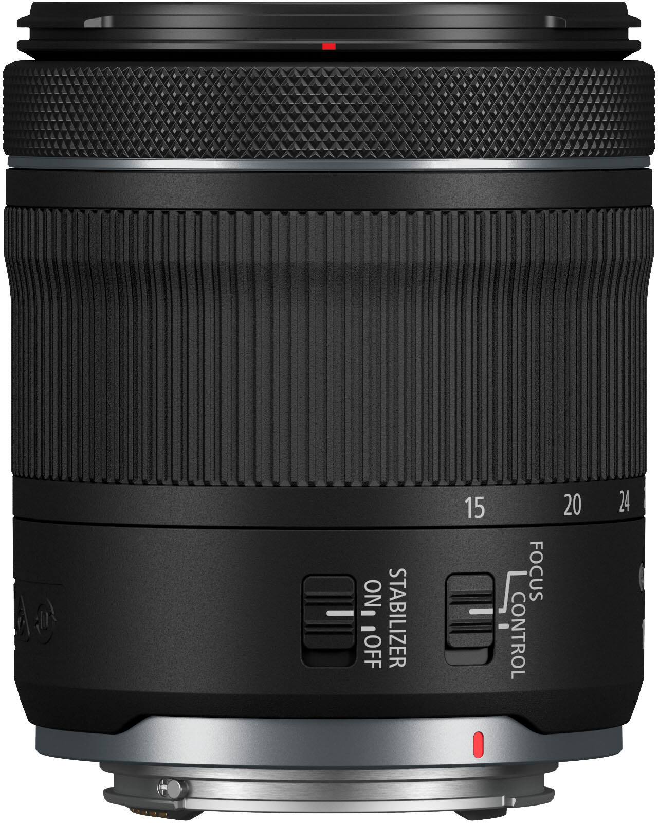Alt View 11. Canon - RF 15-30mm F4.5-6.3 IS STM Ultra-Wide Angle Zoom Lens for EOS R-Series Cameras - Black.