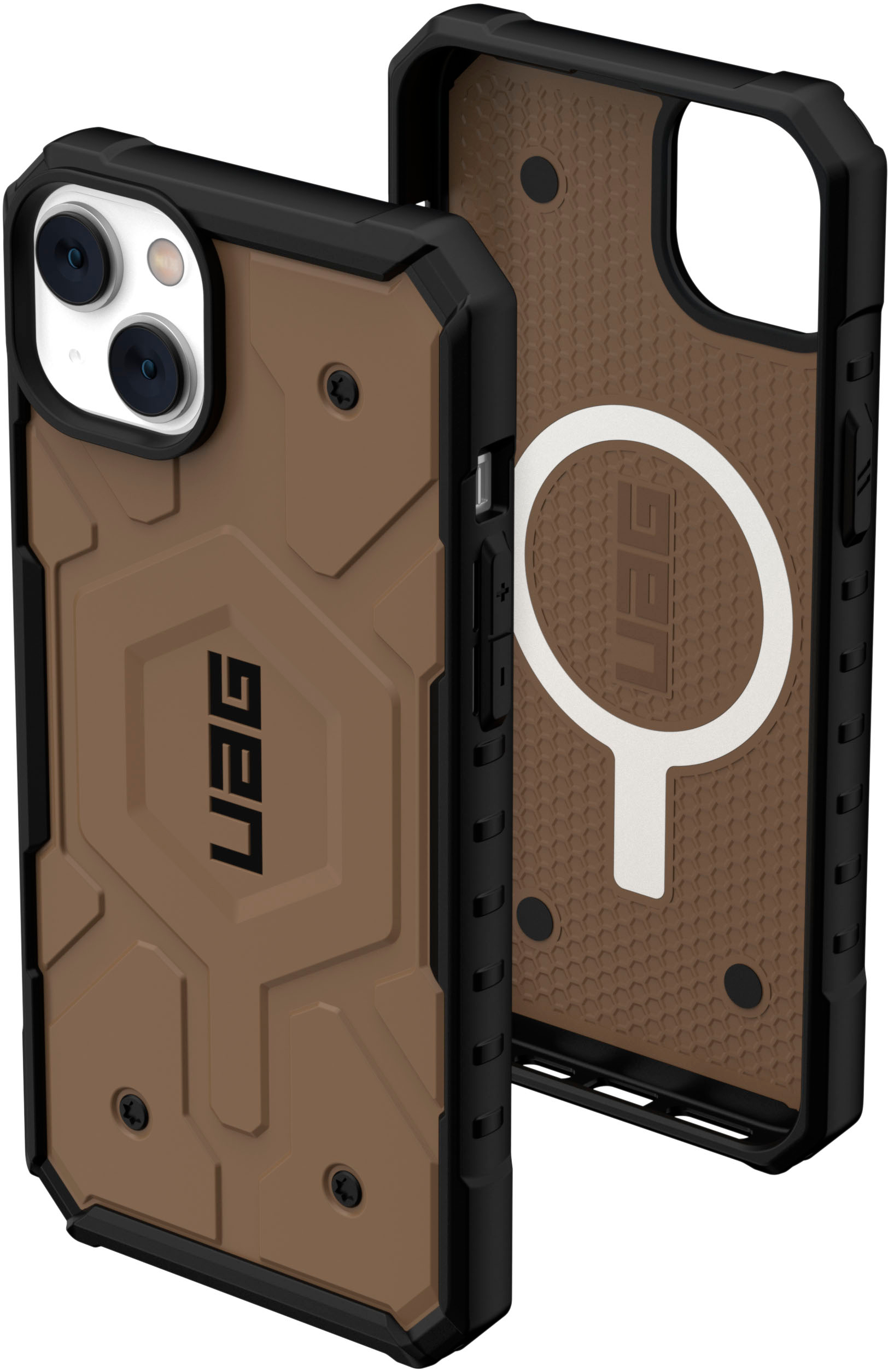 UAG Pathfinder MagSafe Dark Earth iPhone 15 Pro Max - Phone Cover