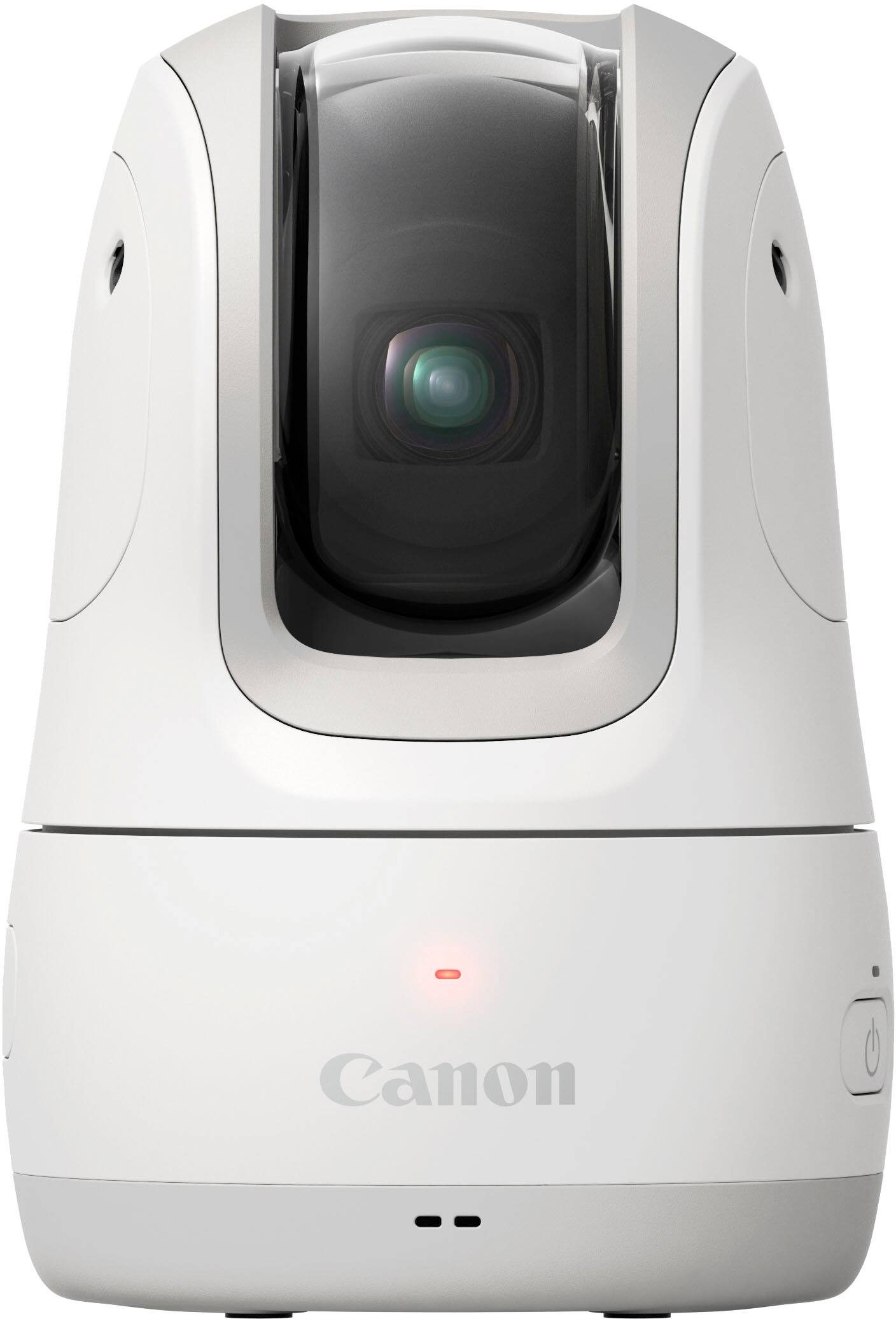 Front. Canon - PowerShot Pick Active Tracking PTZ 11.7MP Digital Camera - White.