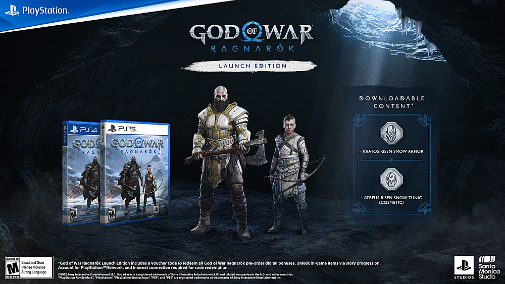 Best Buy: God of War Ragnarök Launch Edition PlayStation 5 1000031635