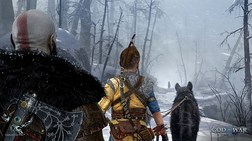 Back View: God of War Ragnarök Jötnar Edition - PlayStation 4, PlayStation 5
