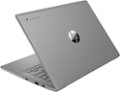Alt View Zoom 1. HP - 14" Chromebook Laptop - Intel Celeron - 4GB Memory - 64GB eMMC - Modern Gray.