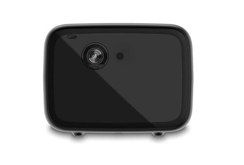 Philips - PicoPix Max 4K via Upscaling TV Mobile Projector - Black-Front_Standard 