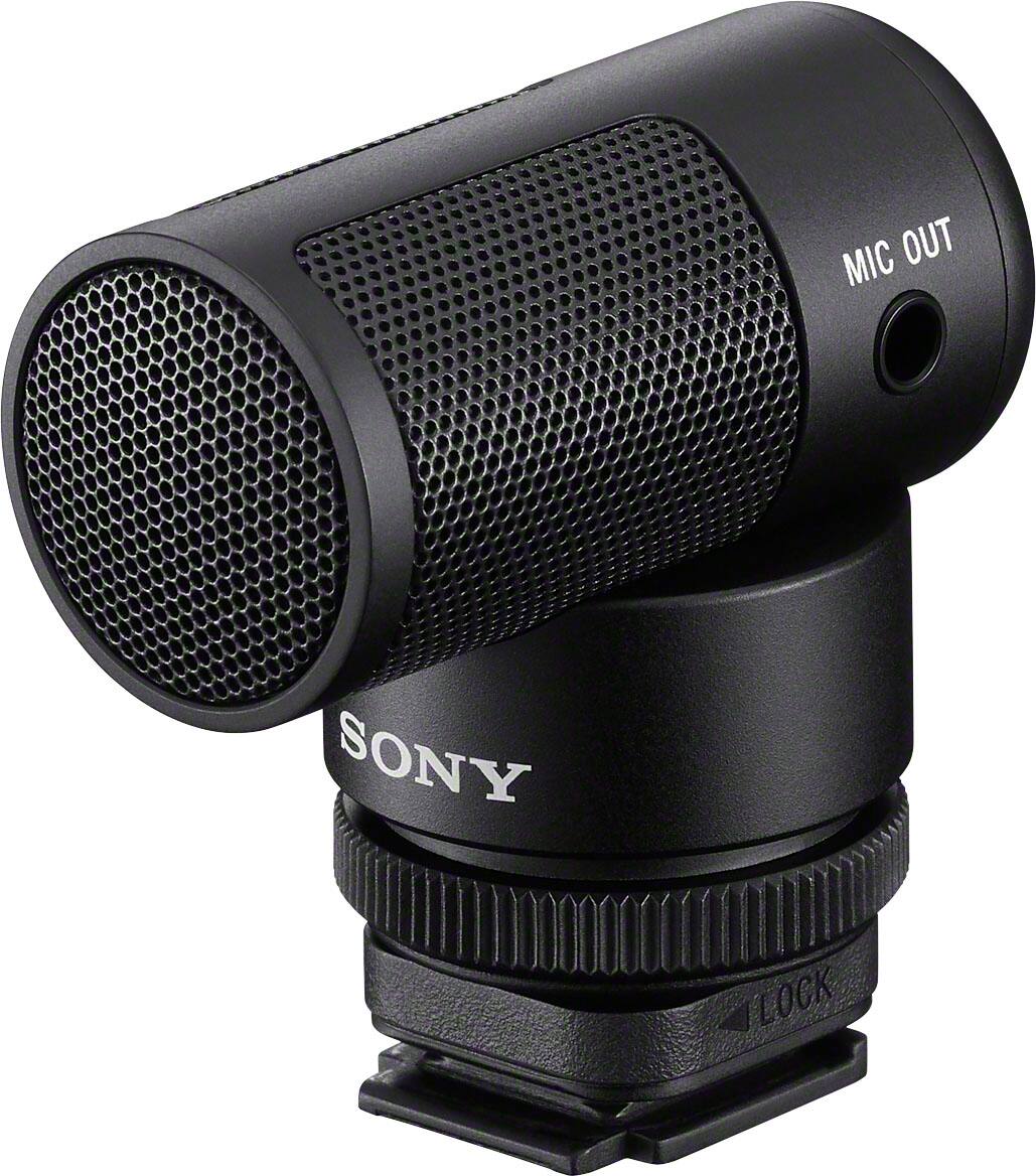 Angle. Sony - ECMG1 Subcardoid Shotgun Microphone - Black.