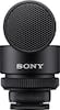Front. Sony - ECMG1 Subcardoid Shotgun Microphone - Black.