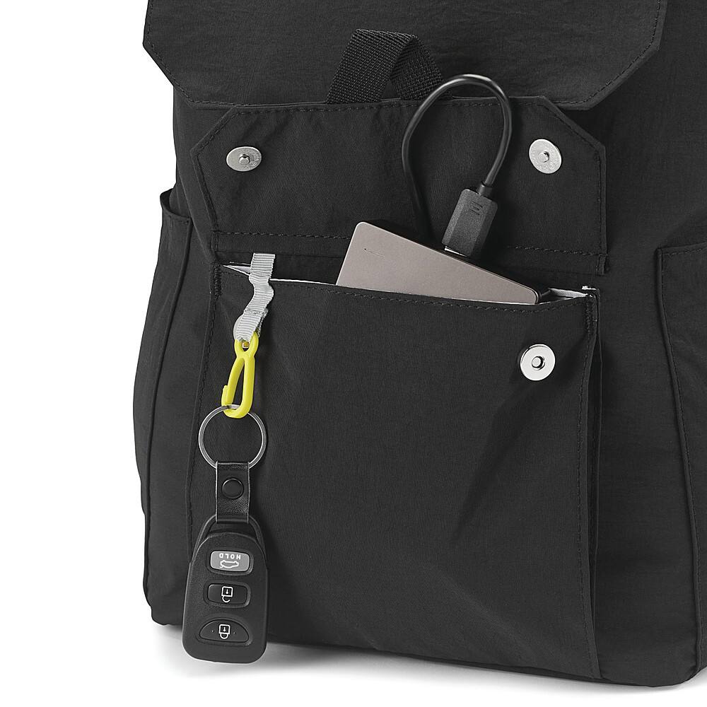 Alt View 13. High Sierra - Kiera Mini Backpack for 11" Tablet - Black/Slate Blue.