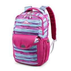 High Sierra - Ollie Back to School Backpack - Watercolor Stripes - Front_Zoom