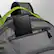 Alt View 12. High Sierra - Swoop SG Backpack for 17" Laptop - Steel Gray/Neon Green.