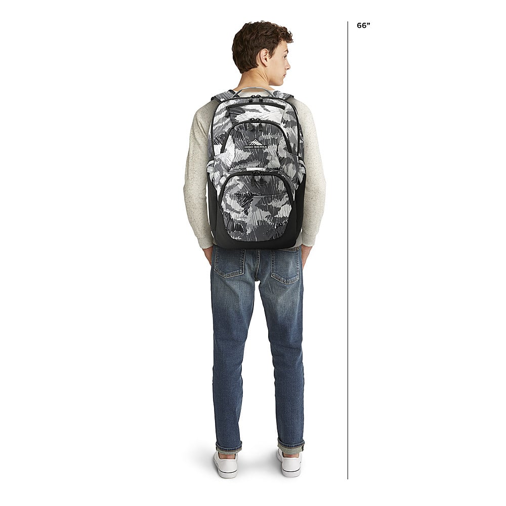 Best Buy High Sierra Swoop SG Backpack for 17" Laptop Scribble Camo