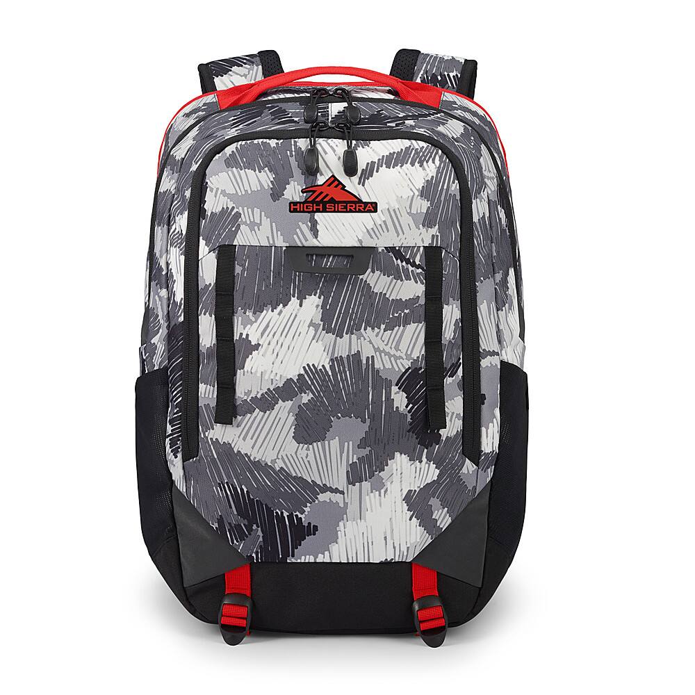 Angle View: High Sierra - Litmus Backpack for 15.6" Laptop - Scribble Camo