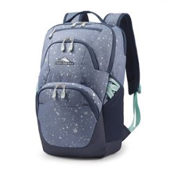 High Sierra - Swoop SG Backpack for 17" Laptop - Metallic Splatter - Front_Zoom