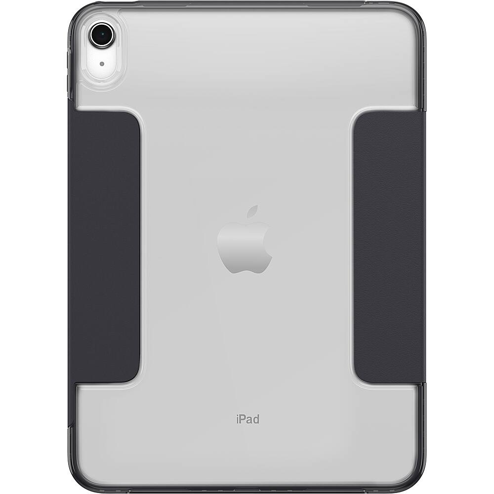 Angle. OtterBox - Symmetry Series 360 Elite Folio Tablet Case for Apple iPad (10th generation) - Scholar Grey.