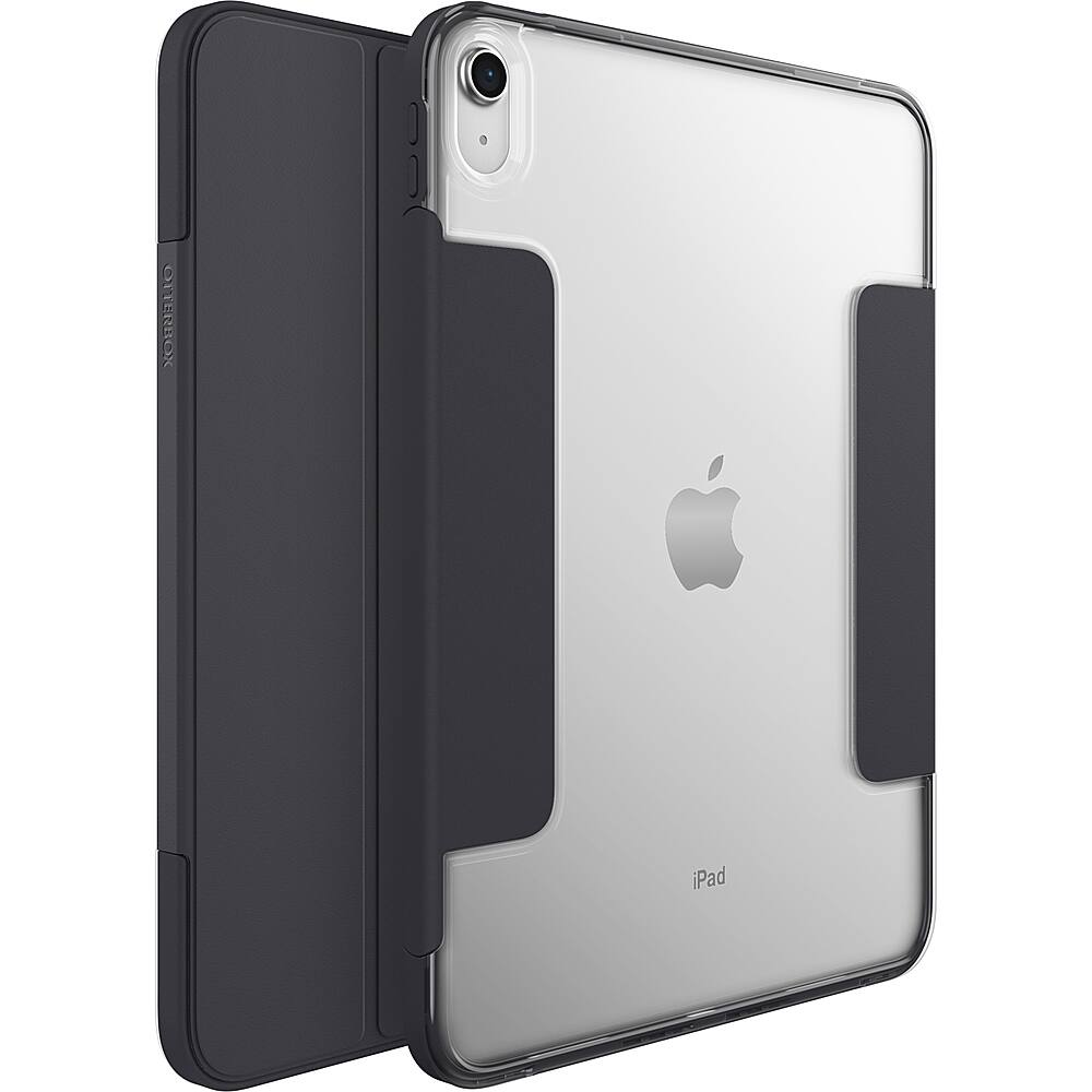 Alt View 12. OtterBox - Symmetry Series 360 Elite Folio Tablet Case for Apple iPad (10th generation) - Scholar Grey.