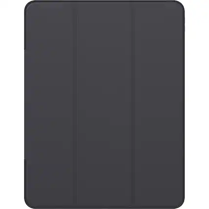 Front. OtterBox - Symmetry Series 360 Elite Folio Tablet Case for Apple iPad Pro 12.9" (6th gen, 5th gen, 4th gen, and 3rd gen) - Scholar Grey.