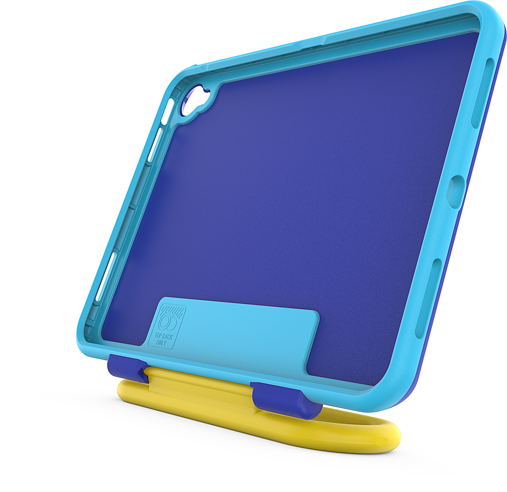 Behoort draad de wind is sterk OtterBox Kids EasyClean Tablet Case with Screen Protector for Apple iPad  (10th gen) Blued Together 77-90387 - Best Buy