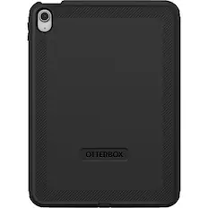 Front. OtterBox - Defender Series Pro Tablet Case for Apple iPad (10th gen) - Black.