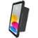 Left. OtterBox - Defender Series Pro Tablet Case for Apple iPad (10th gen) - Black.
