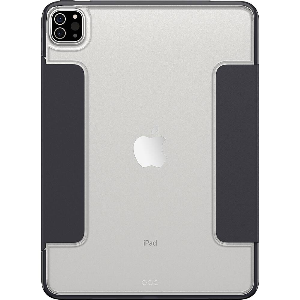 Angle. OtterBox - Symmetry Series 360 Elite Folio Tablet Case for Apple iPad Pro 11" (4th gen, 3rd gen, 2nd gen, and 1st gen) - Scholar Grey.