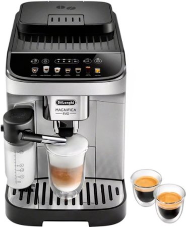 De'Longhi - Magnifica Evo Coffee and Espresso Machine - Silver