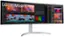 Angle. LG - 49" IPS LED Curved UltraWide Dual QHD 144Hz FreeSync and G-SYNC Compatible Monitor with HDR (HDMI, DisplayPort, USB) - Black.