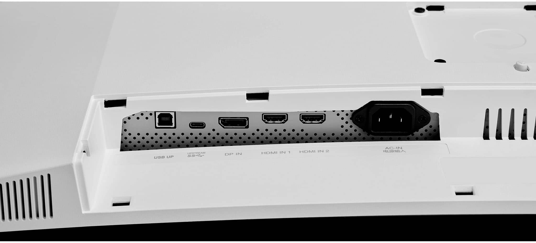 Alt View 13. LG - 49" IPS LED Curved UltraWide Dual QHD 144Hz FreeSync and G-SYNC Compatible Monitor with HDR (HDMI, DisplayPort, USB) - Black.