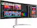 Alt View 1. LG - 49" IPS LED Curved UltraWide Dual QHD 144Hz FreeSync and G-SYNC Compatible Monitor with HDR (HDMI, DisplayPort, USB) - Black.