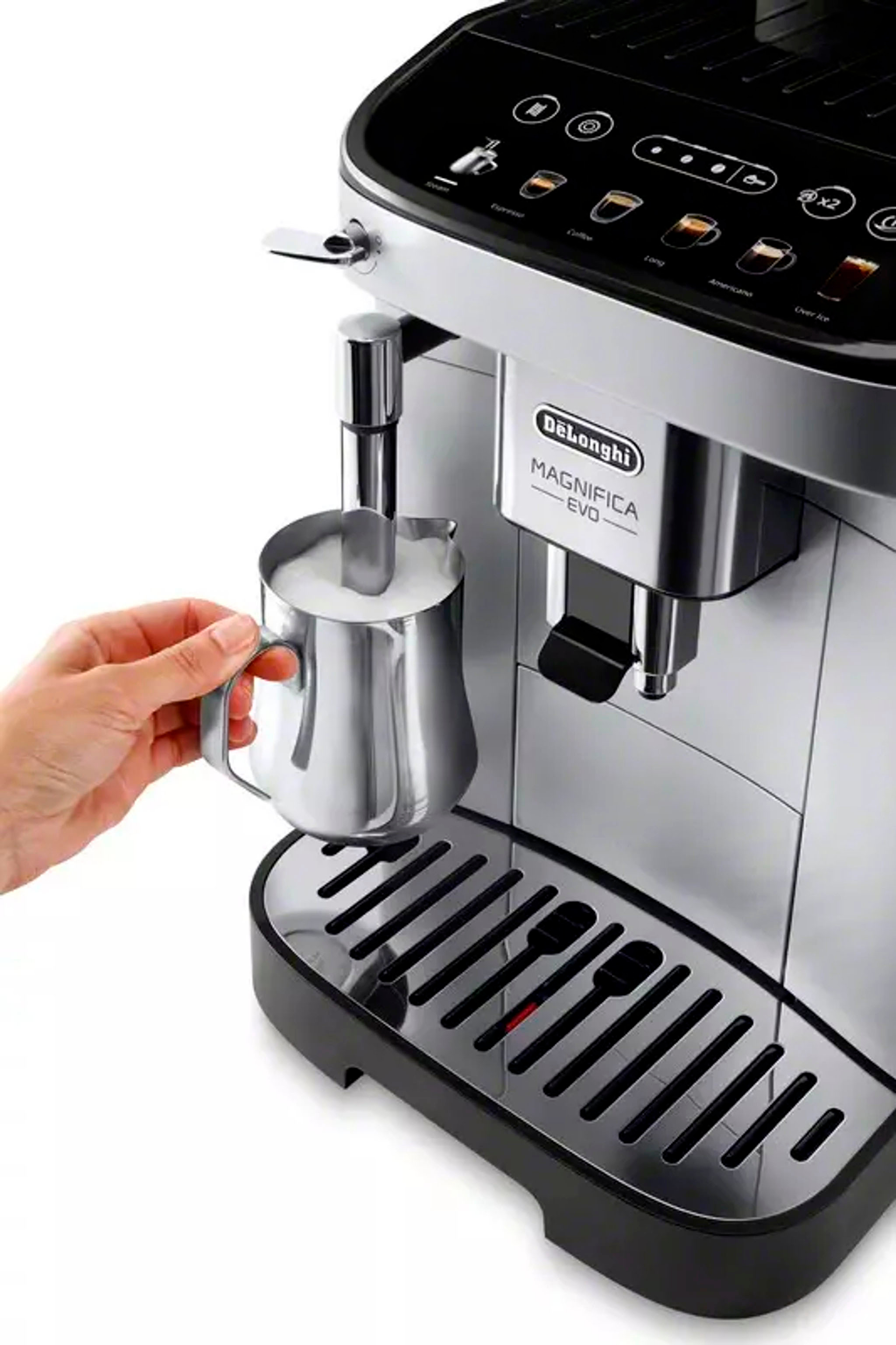 DeLonghi Magnifica Evo with LatteCrema Espresso Machine (ECAM29084SB) –  Home Coffee Solutions