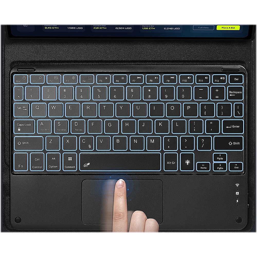SaharaCase Keyboard Folio Case for Lenovo Tab M10 Plus (3rd Gen) Black  TB00268 - Best Buy