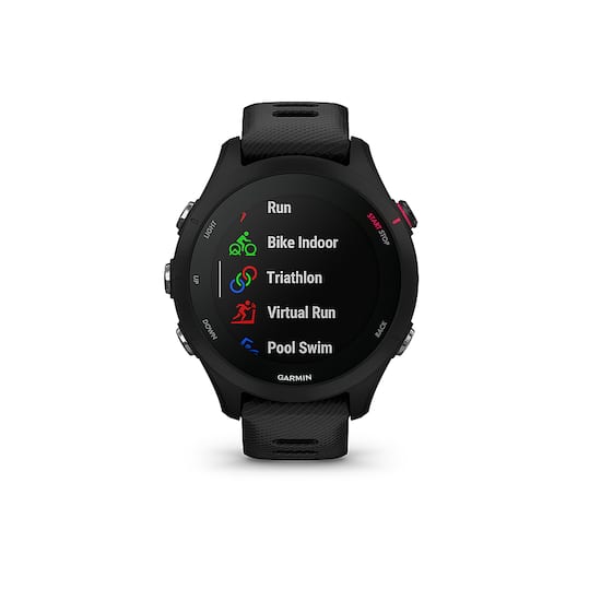 Garmin Forerunner 255S Music GPS Smartwatch 41 mm Fiber-reinforced polymer  Black 010-02641-22 - Best Buy