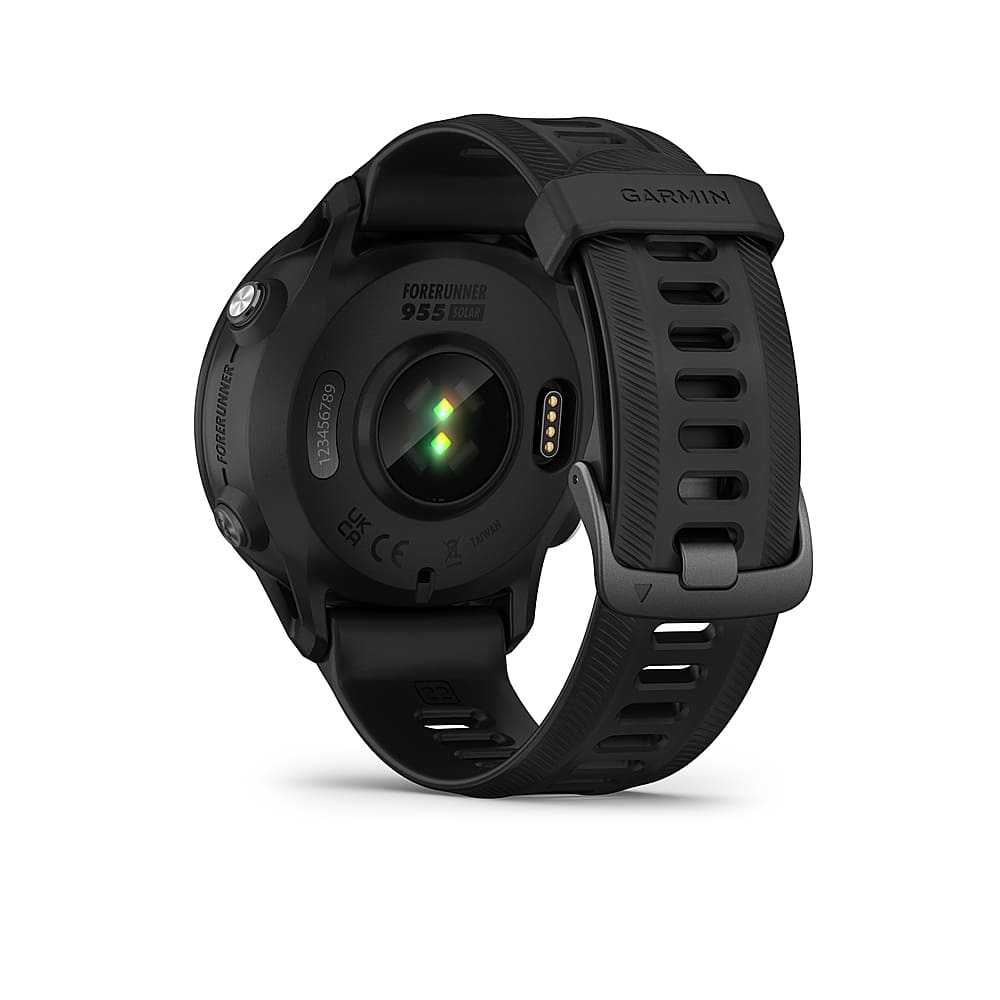 Garmin Forerunner 955 Solar GPS Smartwatch 47 mm Fiber-reinforced polymer  Black 010-02638-00 - Best Buy