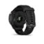 Back. Garmin - Forerunner 955 Solar GPS Smartwatch 47 mm Fiber-reinforced polymer - Black.