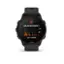 Left. Garmin - Forerunner 955 Solar GPS Smartwatch 47 mm Fiber-reinforced polymer - Black.