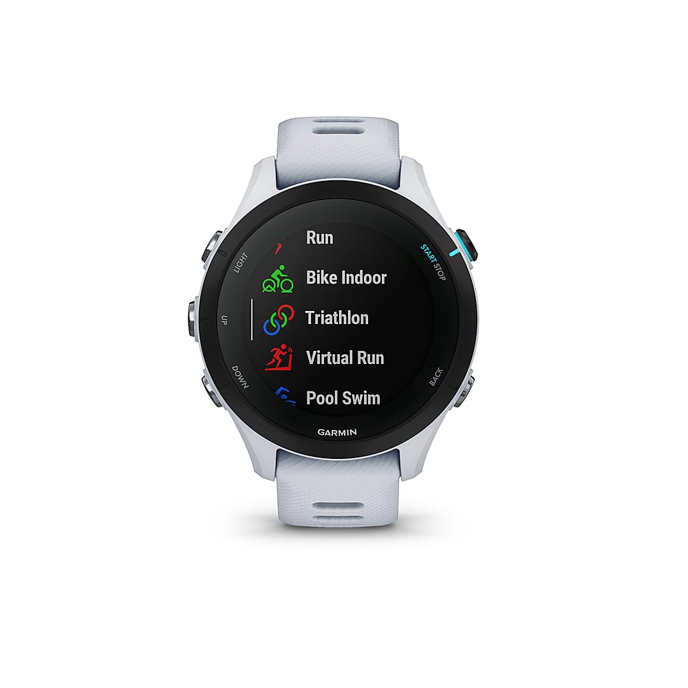 Forerunner 255S Music GPS Smartwatch Fiber-reinforced Whitestone 010-02641-23 - Best Buy