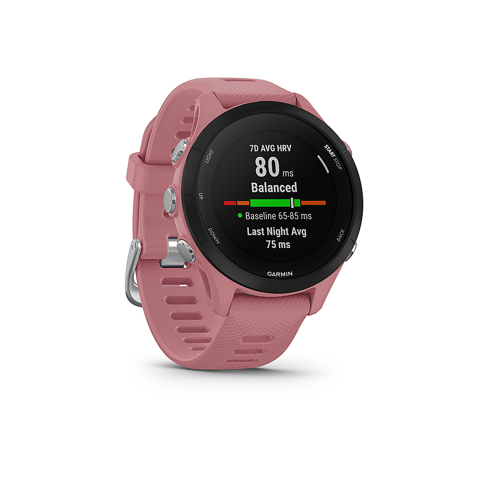Garmin Forerunner 255S GPS Smartwatch mm Fiber-reinforced polymer Pink Best Buy
