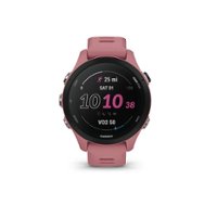 Garmin - Forerunner 255S GPS Smartwatch 41 mm Fiber-reinforced polymer - Light Pink - Front_Zoom