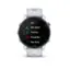 Left. Garmin - Forerunner 255 Music GPS Smartwatch 46 mm Fiber-reinforced polymer - Whitestone.
