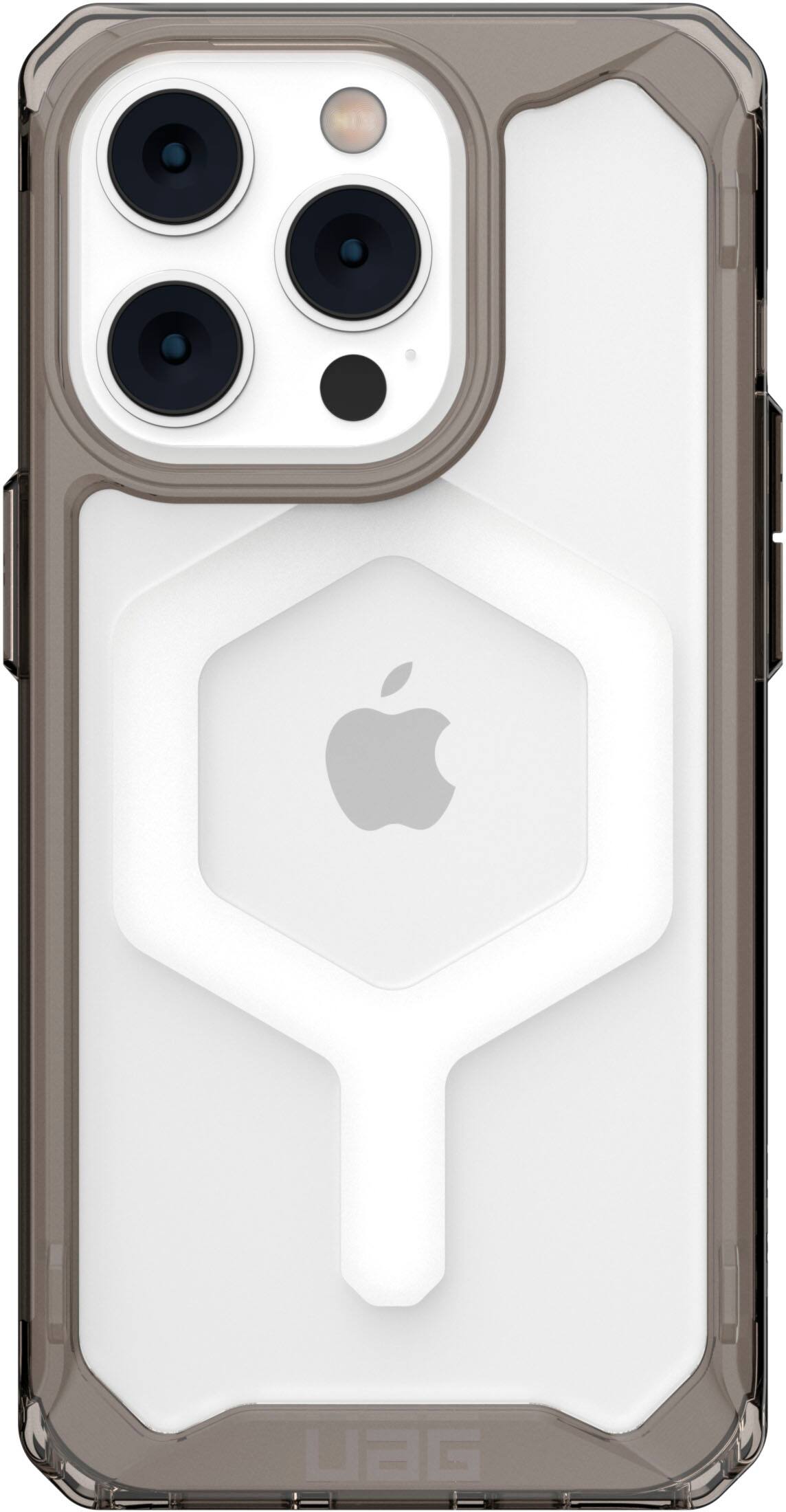 Angle. UAG - Plyo Series Case with Magsafe for iPhone 14 Pro - Ash.