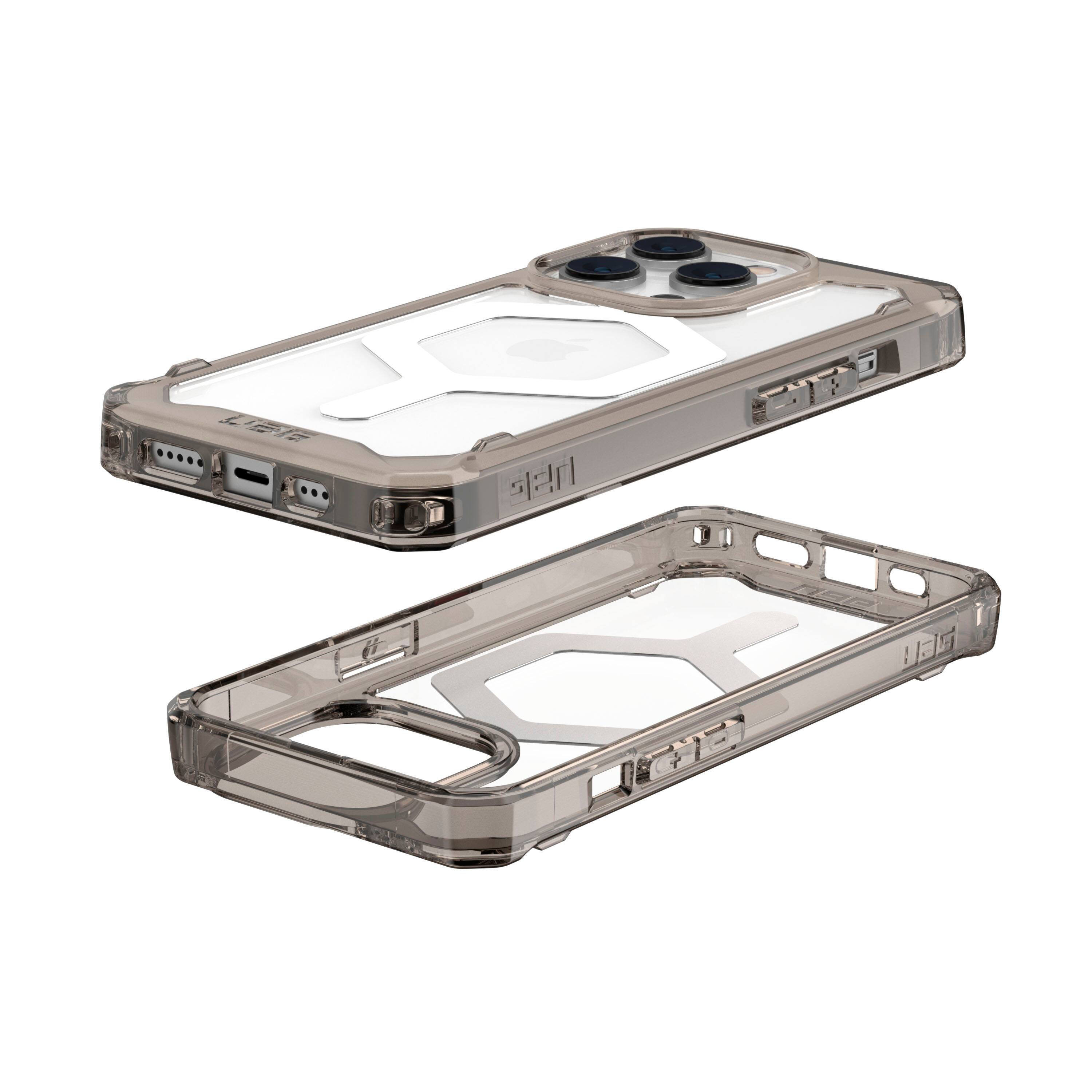 Alt View 14. UAG - Plyo Series Case with Magsafe for iPhone 14 Pro - Ash.