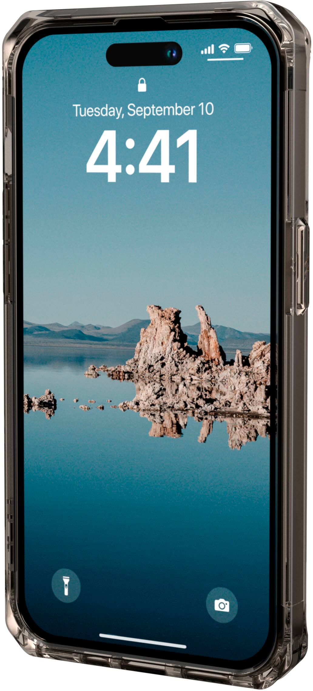 Alt View 3. UAG - Plyo Series Case with Magsafe for iPhone 14 Pro - Ash.