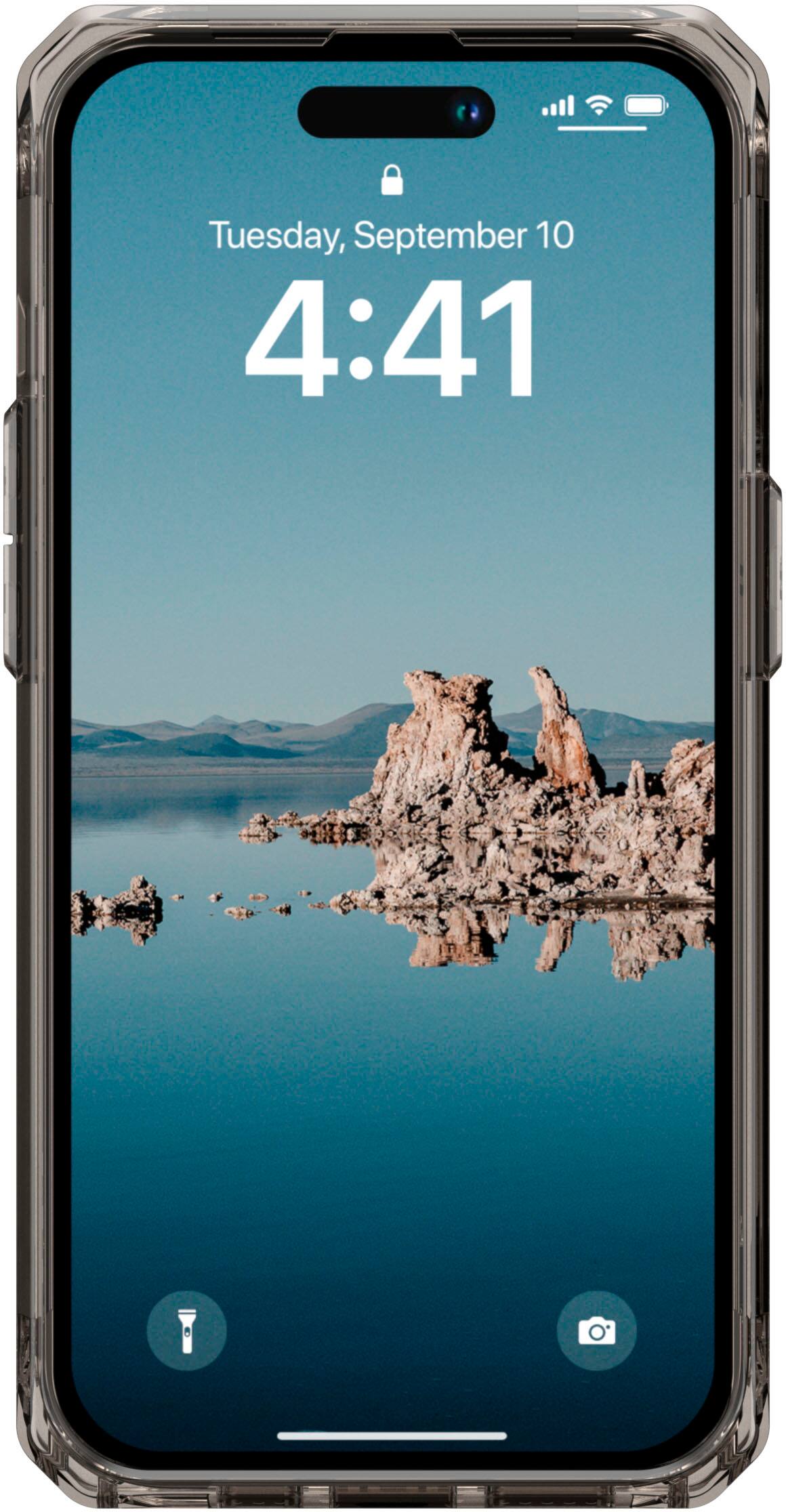 Alt View 11. UAG - Plyo Series Case with Magsafe for iPhone 14 Pro - Ash.