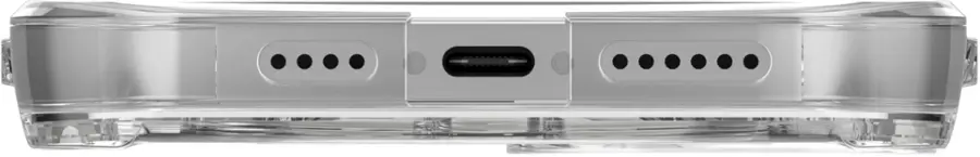 Alt View 13. UAG - Plyo Series Case with Magsafe for iPhone 14 Plus 2022 - Ice.