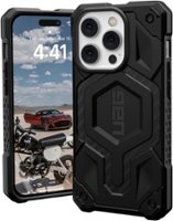 UAG - Monarch Series Case with Magsafe for iPhone 14 Pro - Carbon Fiber - Front_Zoom