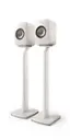Angle. KEF - S1 Floor Stand Pair - White.