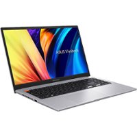 ASUS - Vivobook S 15 OLED K3502 15.6" Laptop - Intel Core i5 - 8 GB Memory - 512 GB SSD - Indie Black - Front_Zoom
