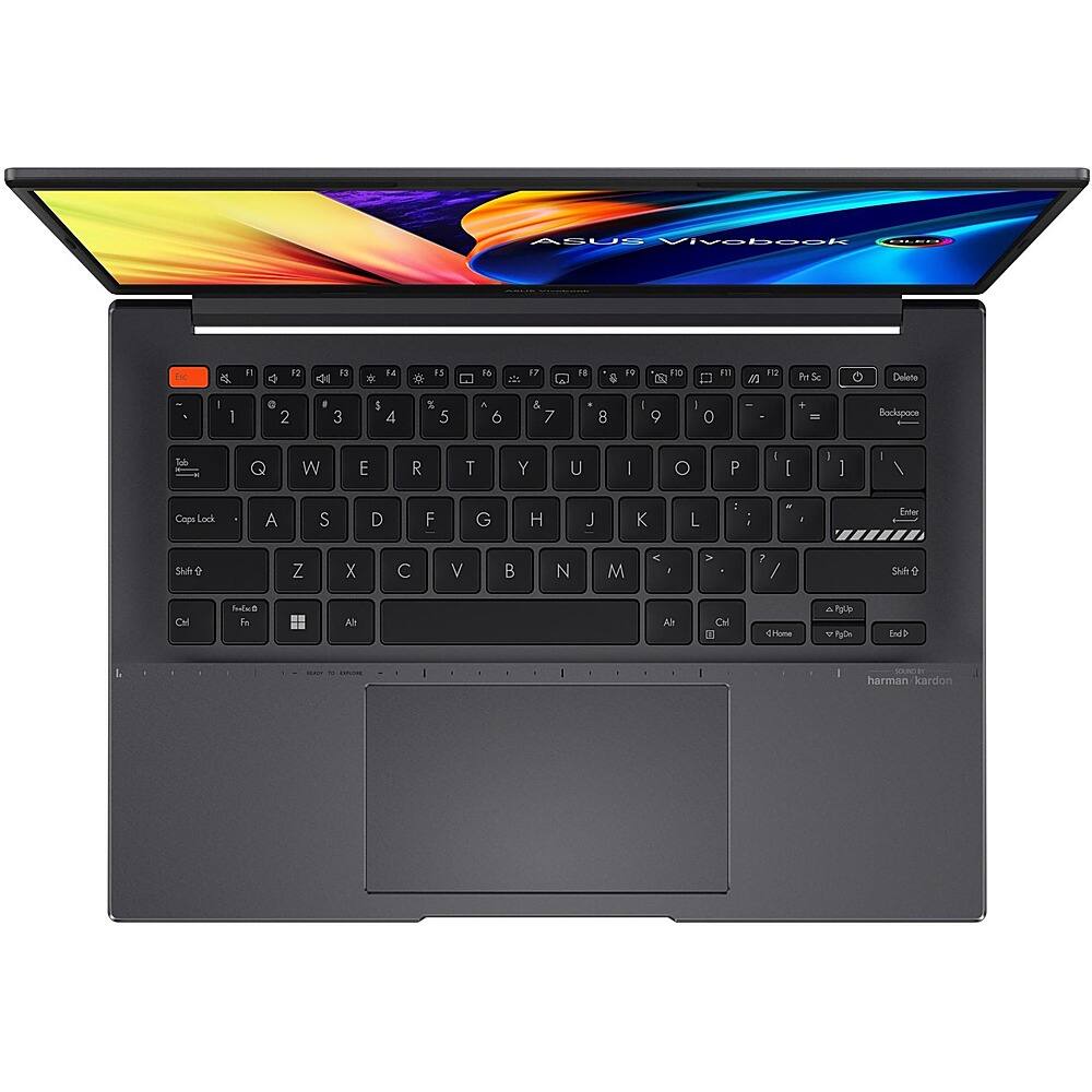 ASUS Vivobook

i d 12 d 13 - 14 10 13 P a 33 PE g N 0 0 1  1 hIS Se Delete I I e 2 3 5 4  5 . 6 & 7 8 - 9 I O I  . - Bockapace Le Q W E R T Y U I O P I I - I e / Cops Lock A S D F G H J K L : : - - Enter Sudhi Z X C V  N M V 7 / Shh9 Cal  Fe Ah Ain CHl Home ho /p - Ini SANE harman kardon