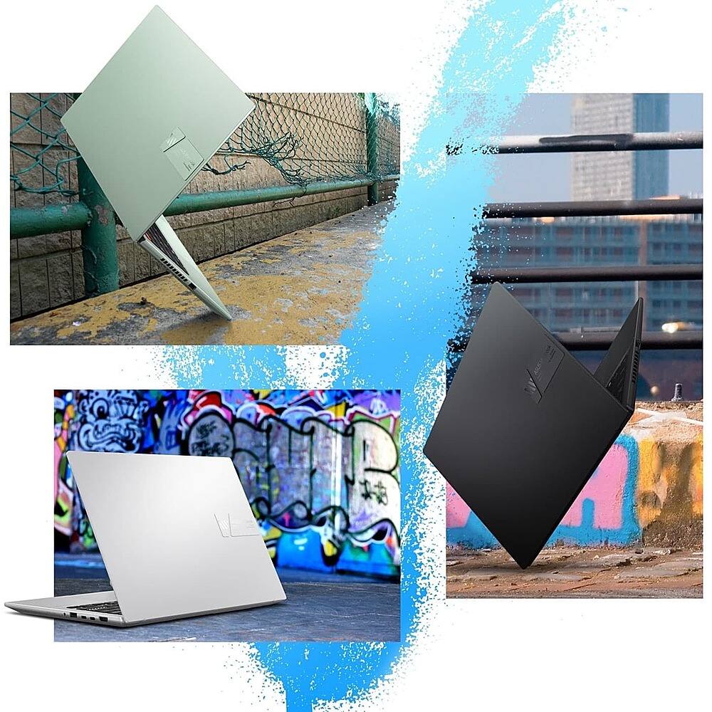 Alt View 30. ASUS - Vivobook Pro 14 OLED K3402 14" Laptop - Intel Core i7 - 16 GB Memory - 512 GB SSD - Indie Black.